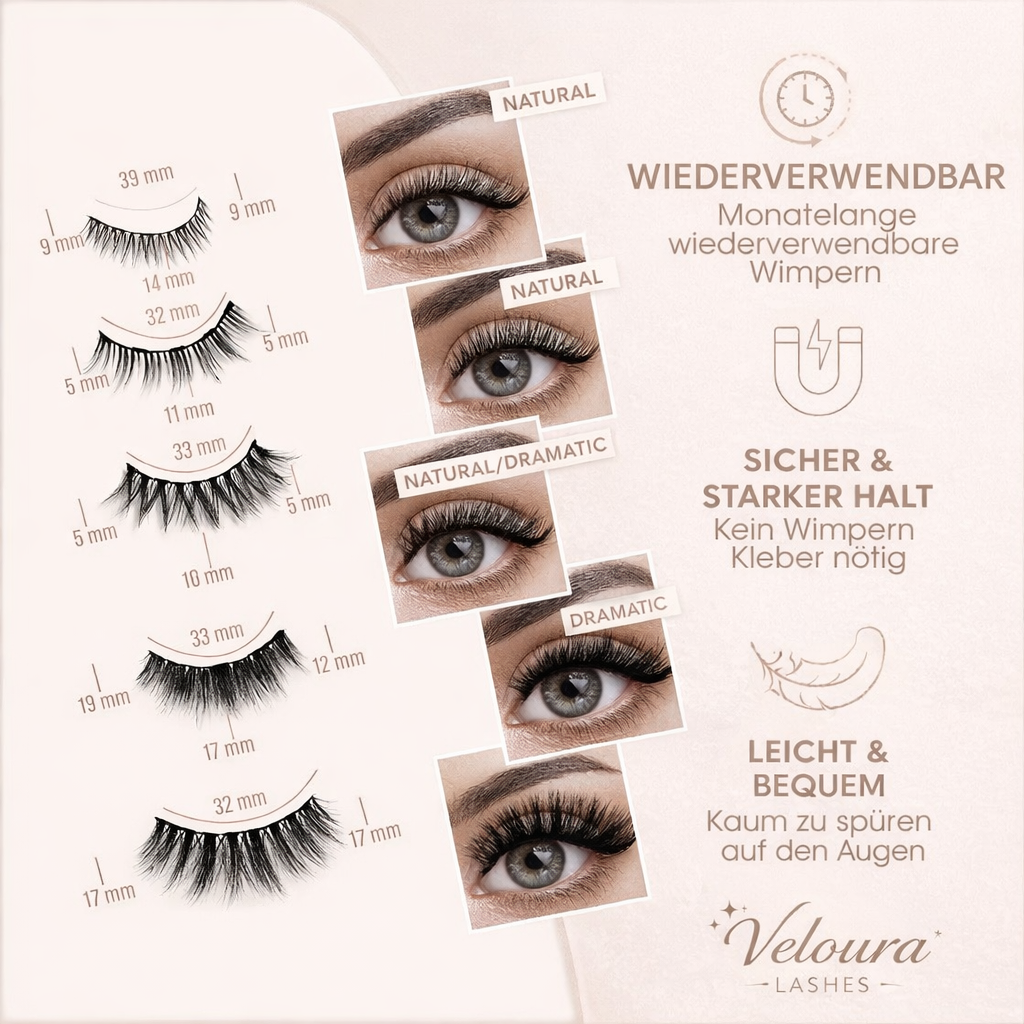 All In One | Magnetisches Wimpern Set